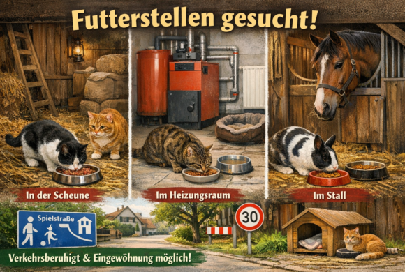 Futterstellen gesucht‼️🐾
