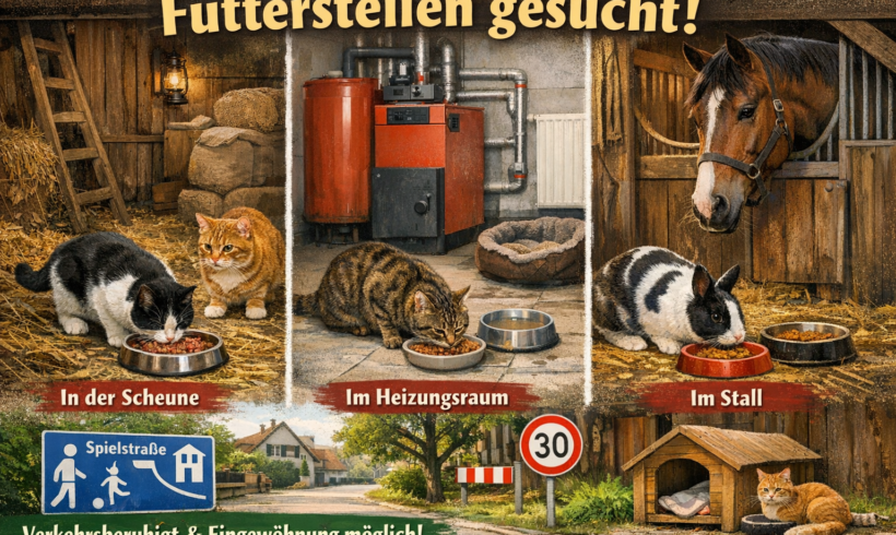 Futterstellen gesucht‼️🐾